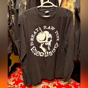 Long sleeve Disclose shirt size medium crust punk dbeat